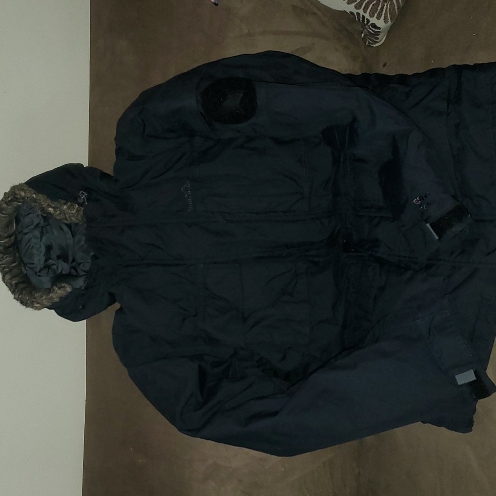 Eddie Bauer Weatheredge Premium Goose Down Hooded Parka Jacket